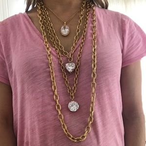 Gold chain necklace